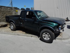 1999 TOYOTA TACOMA EXTENDED CAB SR5 TRD GREEN 3.4 MT 4WD Z19652